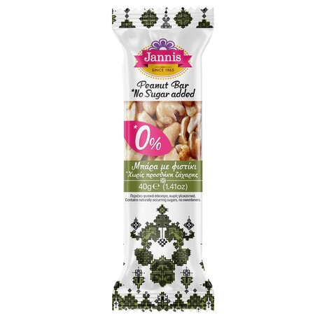 Baton cu arahide, 40 g, Jannis