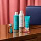 Pachet pentru par lipsit de volum Extra Volume, 2x250+25 ml+75 ml, Moroccanoil 757513