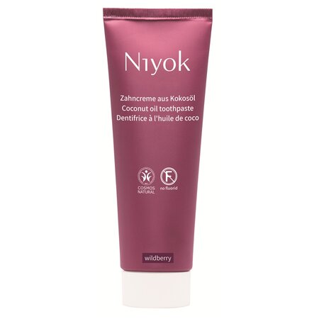 Pasta de dinti cu ulei de cocos Wildberry, 75 ml, Niyok