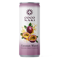 Apa de cocos cu aroma de fructul pasiunii, 320 ml, Coconaki