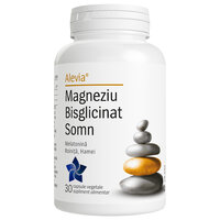Magneziu Bisglicinat Somn, 30 capsule vegetale, Alevia