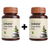 Ginkana Ginkgo Biloba, 30 + 30 comprimate, Alevia
