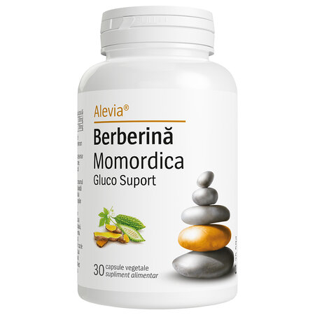 Berberina Momordica, 30 capsule, Alevia