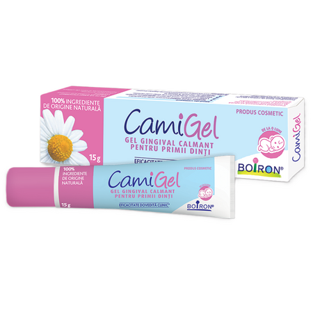 Gel gingival calmant Camigel, 15 g, Boiron