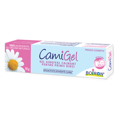 Gel gingival calmant Camigel, 15 g, Boiron 758235