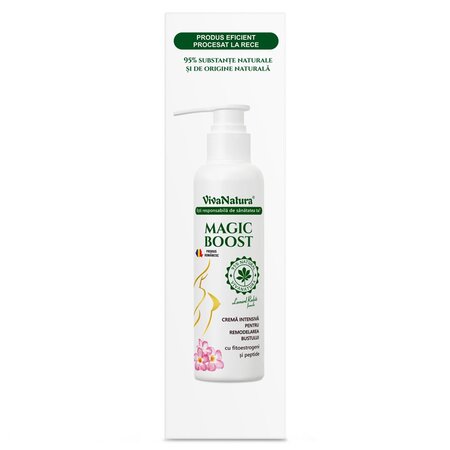Crema intensiva pentru remodelarea bustului Magic Boost, 145 ml, Vivanatura 710198