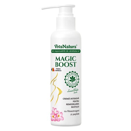 Crema intensiva pentru remodelarea bustului Magic Boost, 145 ml, Vivanatura 710201