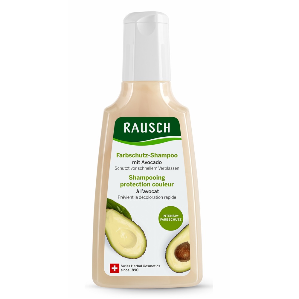 Sampon pentru par vopsit cu avocado, 200 ml, Rausch