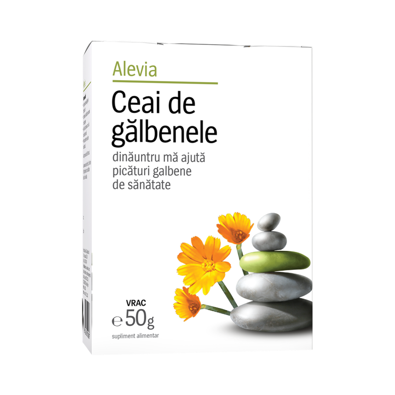 Ceai de galbenele, 50 g, Alevia