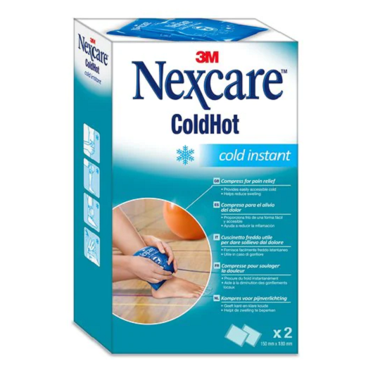 Compresa pentru ameliorarea durerii ColdHot Cold Instant, 2 bucati, Nexcare