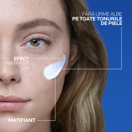 Gel-crema cu protectie solara SPF 50+ pentru fata Anthelios UVmune 400 Oil Control, 50 ml, La Roche-Posay 549878
