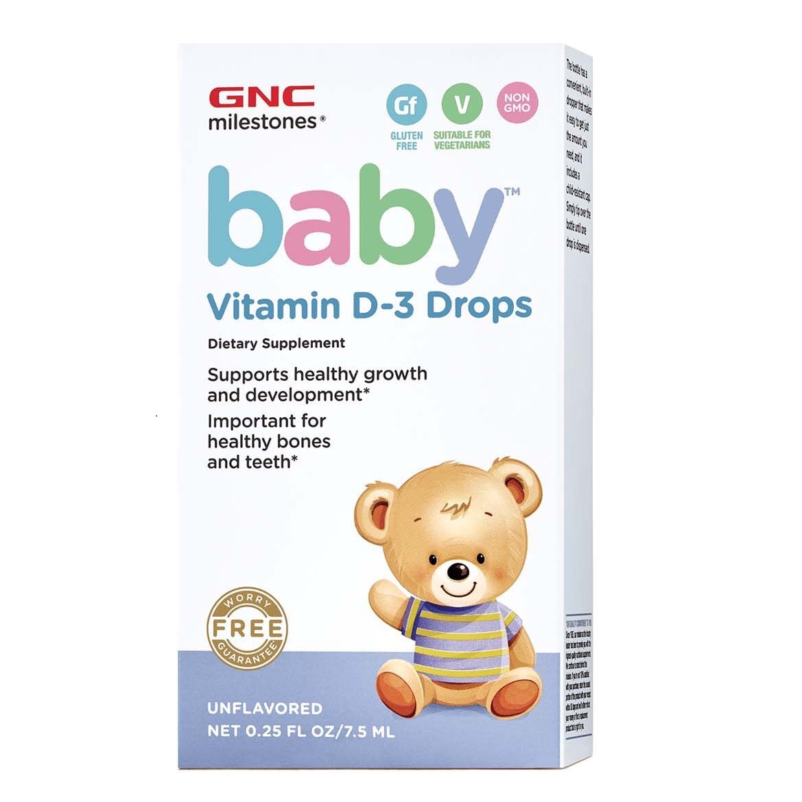 Baby Vitamina D3 Picaturi (424683), 7.5 ml, GNC