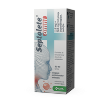 Septolete omni, 1,5 mg/ml + 5,0 mg/ml spray bucofaringian soluție, 30 ml, Krka