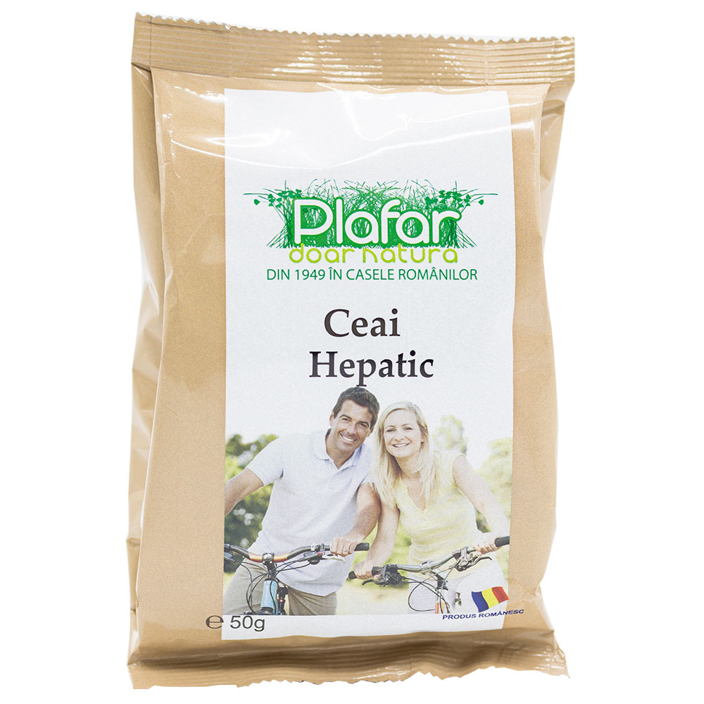 Ceai hepatic, 50 g, Plafar