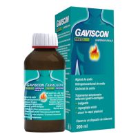 Gaviscon Mentol suspensie orala, 200 ml, Reckitt Benckiser Healthcare