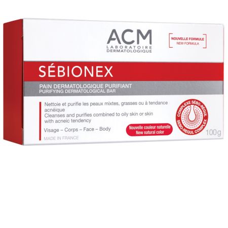 Sapun dermatologic purificator, Sebionex, 100 g, Acm