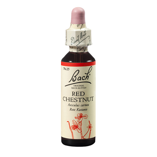 Picaturi castan rosu Red Chestnut Original Bach, 20 ml, Rescue Remedy