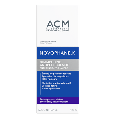 Sampon anti-matreata severa Novophane K, 125 ml, Acm 623393