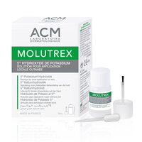 Solutie pentru aplicatii locale cutanate, Molutrex, hidroxid de potasiu 5%, 3 ml, ACM