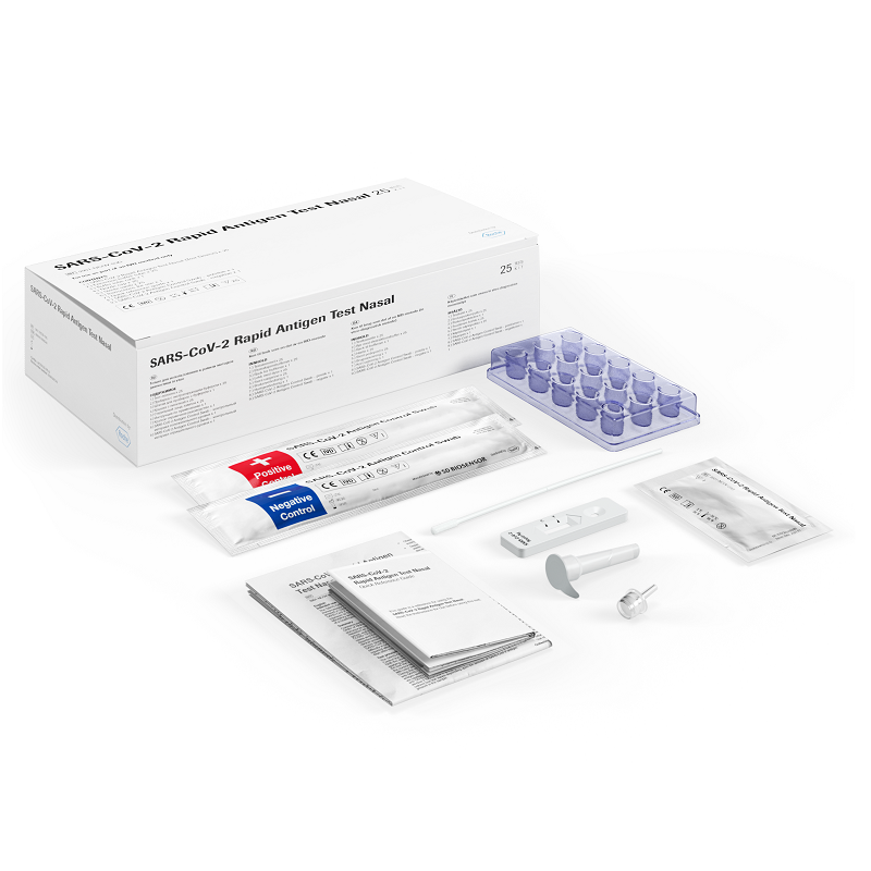 Test rapid antigen nazal SARS-CoV-2, 25 bucati, Roche