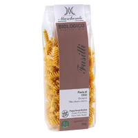 Paste fusilli bio fara gluten din naut, porumb si orez, 250 g, Marchesato