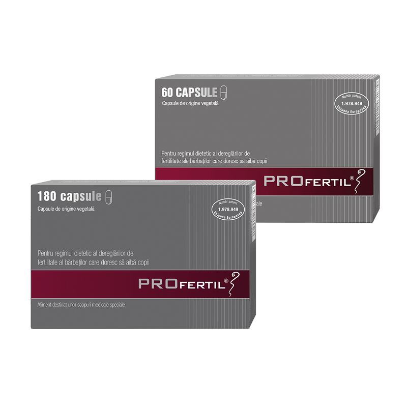 Pachet Profertil pentru barbati, 180 capsule + 60 capsule, Lenus Pharma