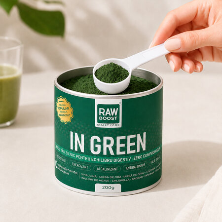 Mix verde ecologic In Green, 200 g, Rawboost Smart Food 732178