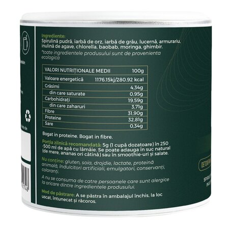 Mix verde ecologic In Green, 200 g, Rawboost Smart Food 732176