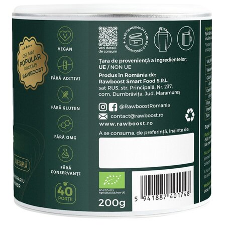 Mix verde ecologic In Green, 200 g, Rawboost Smart Food 732177