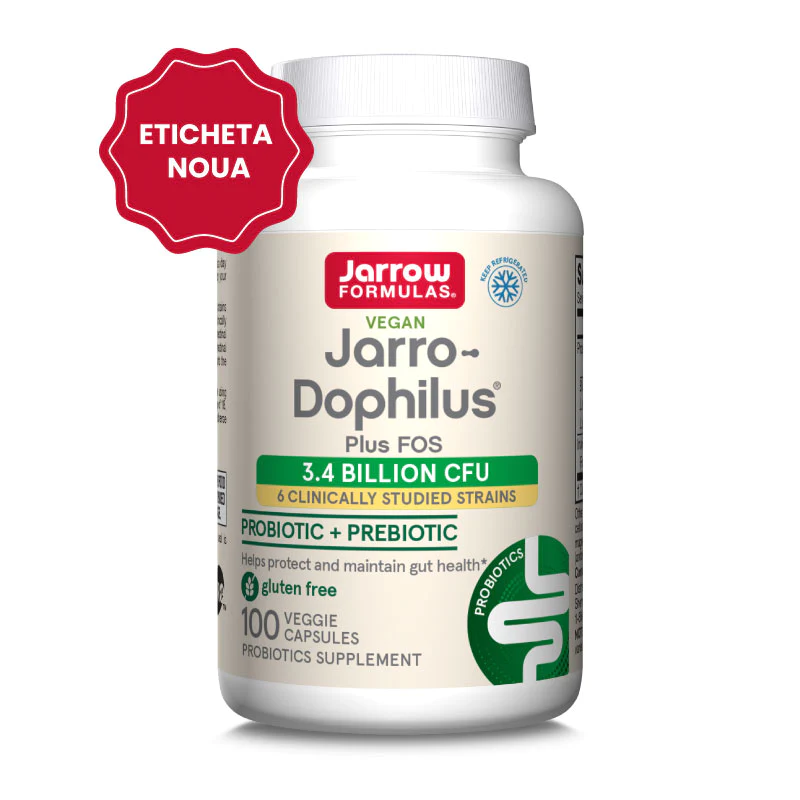 Jarro Dophilus Fos Jarrow Formulas, 100 capsule, Secom