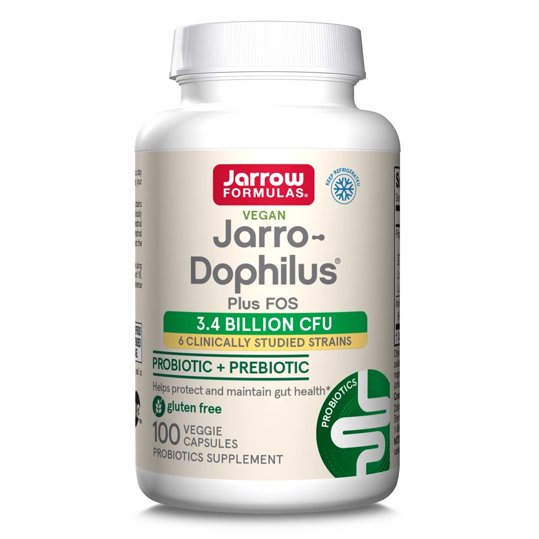 Probiotic Jarro Dophilus + Fos Jarrow Formulas, 100 capsule, Secom