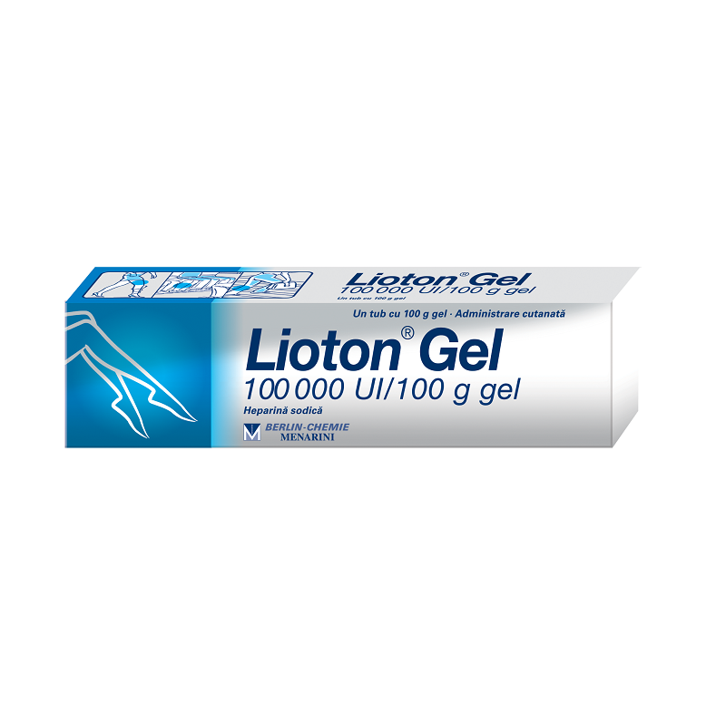 Lioton Gel, 100000 U.I./100 g, 100 g, Menarini