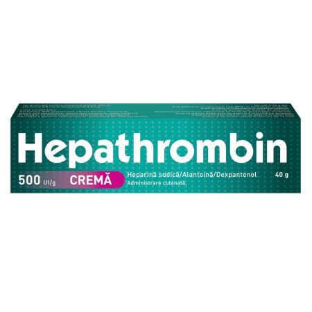 Hepathrombin crema, 500 UI/ g, 40 g, Hemofarm