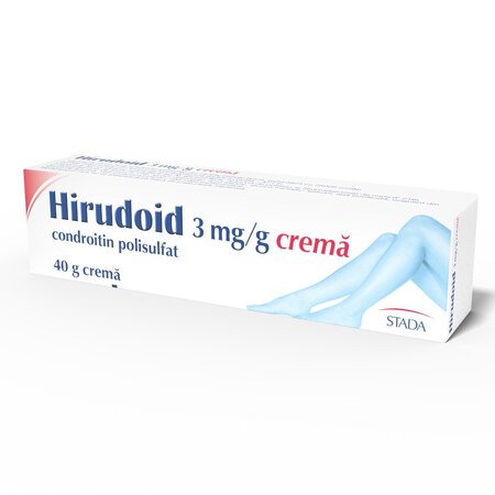 Hirudoid crema, 3 mg/ g, 40 g, Stada 701847
