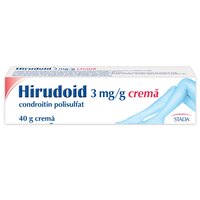 Hirudoid crema, 3 mg/ g, 40 g, Stada