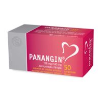 Panangin, 158 mg/140 mg, 50 comprimate filmate, Gedeon Richter