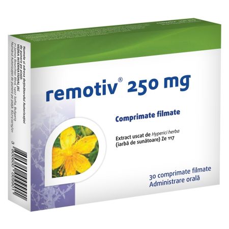 Remotiv, 250 mg, 30 comprimate filmate, Vedra 716655