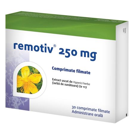 Remotiv, 250 mg, 30 comprimate filmate, Vedra 716654