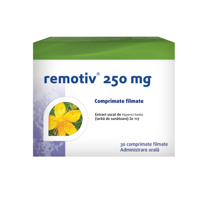 Remotiv, 250 mg, 30 comprimate filmate, Ewopharma