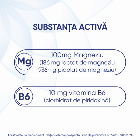 Magne B6, 100 mg/10 mg, 10 fiole, Sanofi 611532