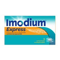Imodium, 2 mg, 6 comprimate orodispersabile, Mcneil