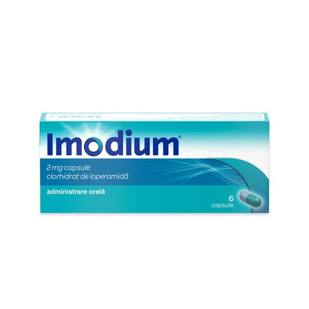 Imodium, 2 mg, 6 capsule, Mcneil