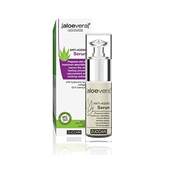 Ser anti-imbatranire cu Aloe Vera, 30 ml, Zuccari