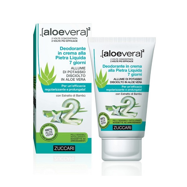 Deodorant crema cu Aloe Vera 7 zile, 30 ml, Zuccari 