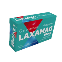 Laxamag, 10 mg, 6 supozitoare, Magistra