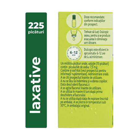 Dulcopic, 7,5 mg/ml picături orale soluţie, 15 ml, Sanofi 611831