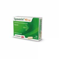 Spaverin, 40 mg, 20 capsule, Antibiotice SA