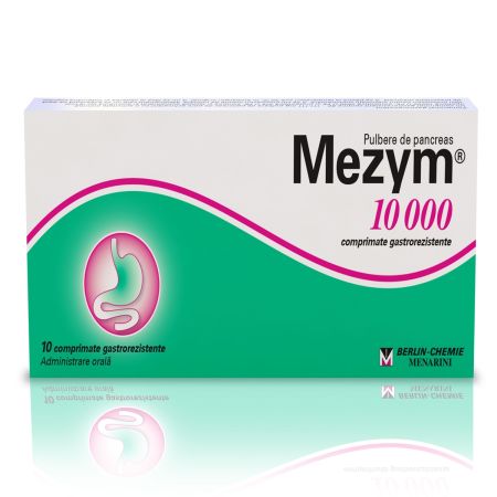 Mezym 10000, 10 comprimate, Berlin-Chemie Ag