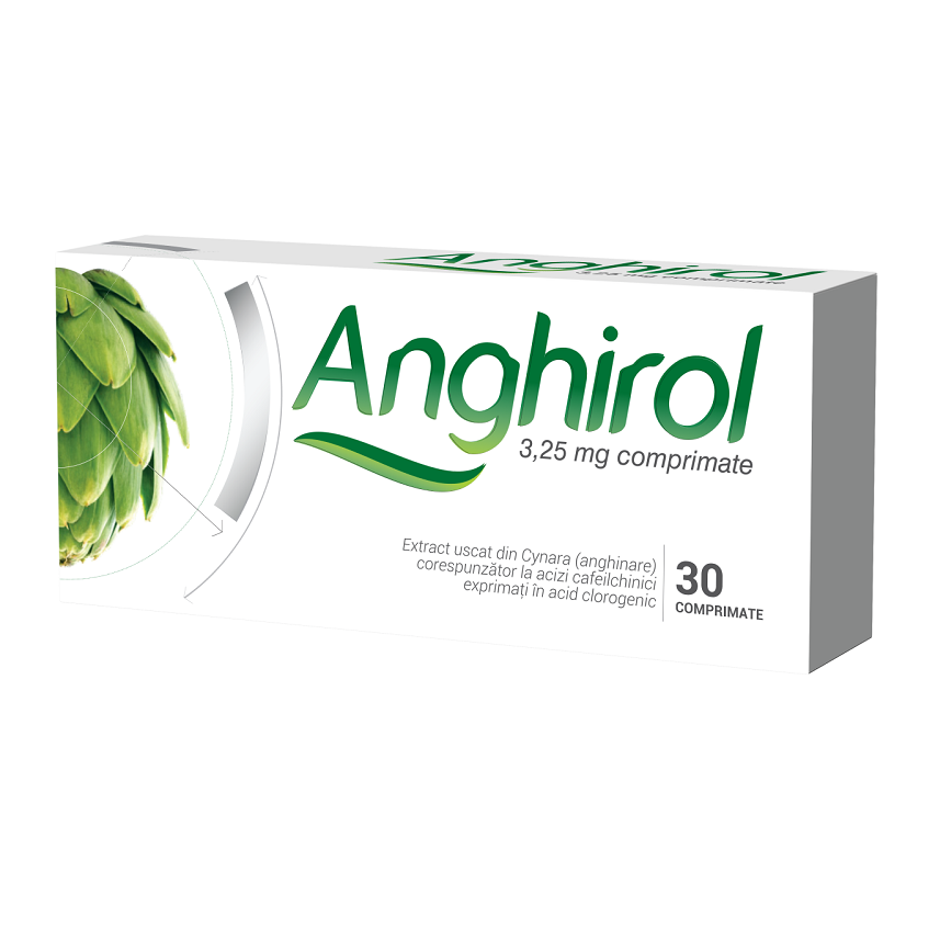 Anghirol, 3.25 mg, 30 comprimate, Biofarm