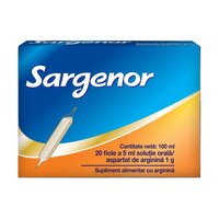 Solutie orala Sargenor, 20 fiole, Meda Pharma